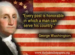 washington service to country
